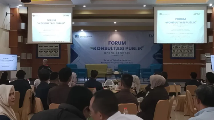 KPKNL Kendari Gelar Forum Konsultasi Publik 2026