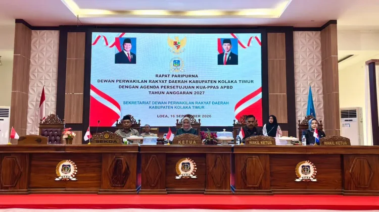 DPRD Koltim Setujui KUA-PPAS APBD Tahun Anggaran 2027