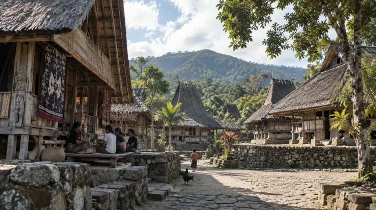 Desa Adat dan Batas untuk Destinasi Wisata