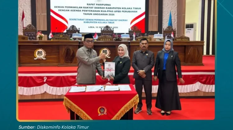 DPRD Koltim Gelar Paripurna Penyerahan KUA-PPAS APBD Perubahan 2026