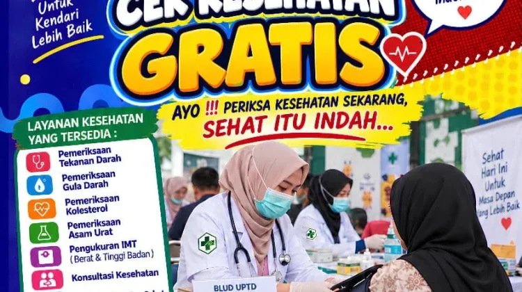 RRI Kendari Gandeng Puskesmas Hadirkan Layanan Kesehatan Gratis