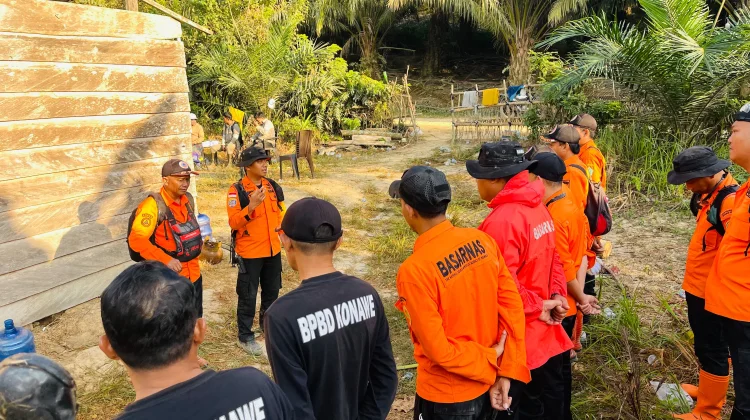 SAR Gabungan Kembali Melanjutkan Pencarian Korban Hilang di Hutan Wonggeduku