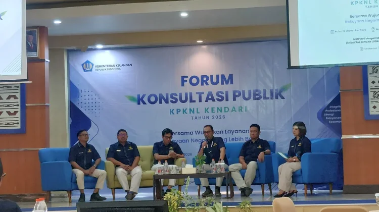 Himpun Aspirasi Pengguna Layanan, KPKNL Kendari Gelar Forum Konsultasi Publik
