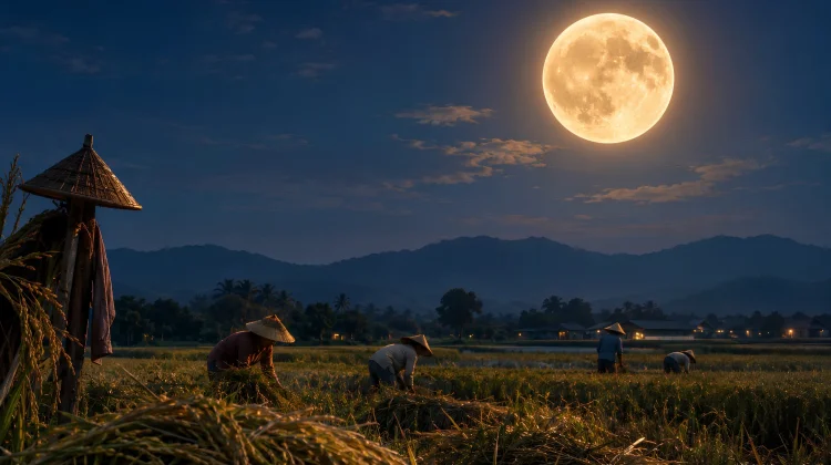 Ekuinoks hingga Harvest Moon Hiasi Langit September