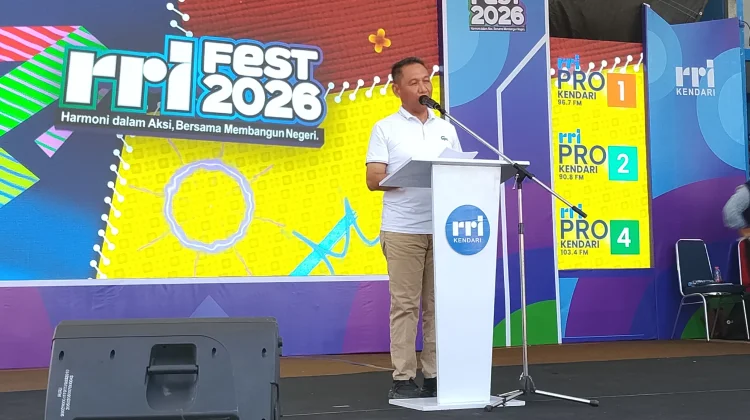 Sekda Kota Kendari Buka RRI Fest 2026