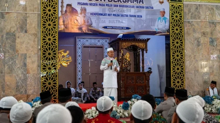 Hari Jadi ke-30, Polda Sultra Gelar Doa Bersama