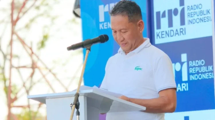 Jalan Santai RRI Fest 2026 Resmi Dibuka Sekda Kota Kendari
