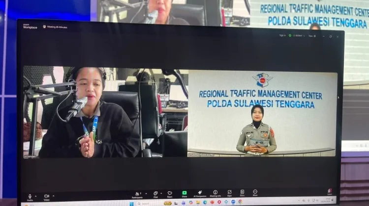Update Lalu Lintas RRI Kendari, Arus Lalu Lintas Ramai dan Terkendali