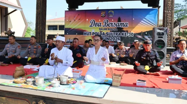 30 Tahun Polda Sultra, Doa Bersama Jadi Momentum Refleksi Pengabdian