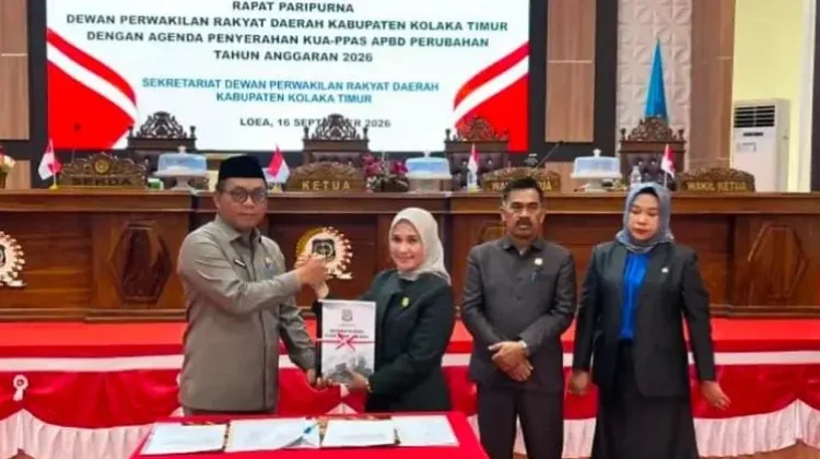 Rapat Paripurna Persetujuan KUA-PPAS APBD Tahun Anggaran 2027 Kolaka Timur