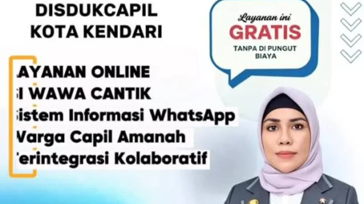 Layanan Si Wawa Cantik, Dokumen Kependudukan tanpa Harus Datang ke Kantor