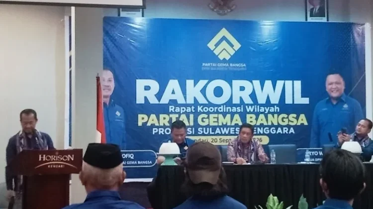 Wagub Sultra: Visi Partai Gema Bangsa Selaras Semangat Otonomi Daerah
