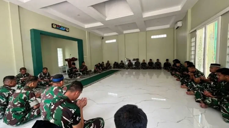 Kodim 1417 Kendari Gelar Doa Bersama jelang HUT ke-81 TNI