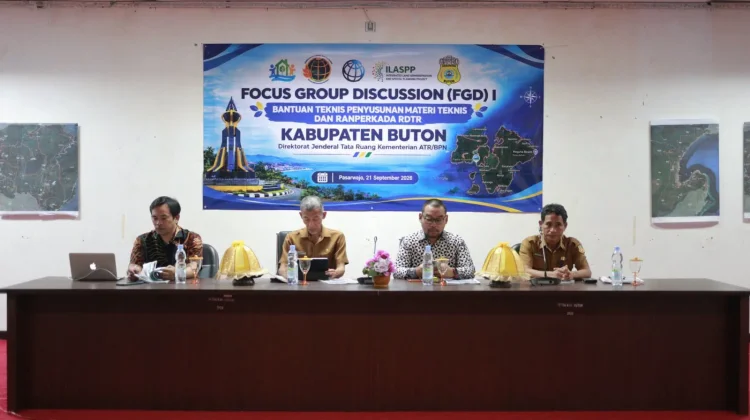Pemkab Buton Susun RDTR Pasarwajo Berbasis Data dan Lingkungan