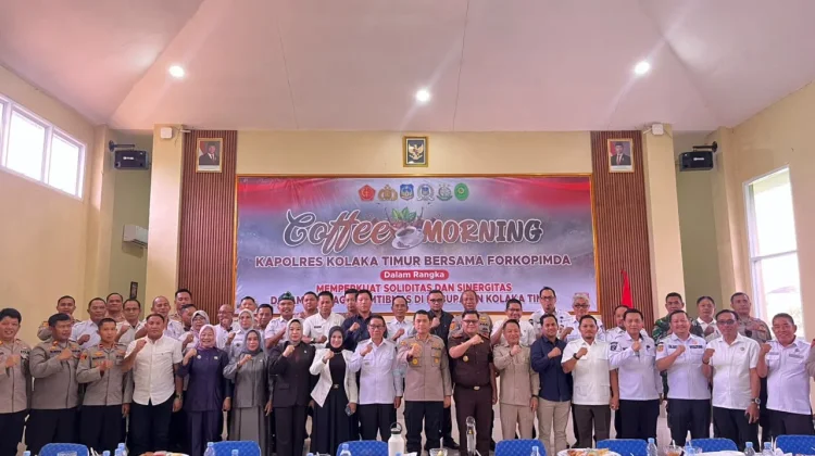 Plt Bupati Koltim Apresiasi Coffee Morning Perdana Polres Kolaka Timur