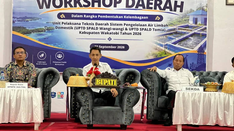 Bupati Wakatobi Harap UPTD SPALD Segera Beroperasi