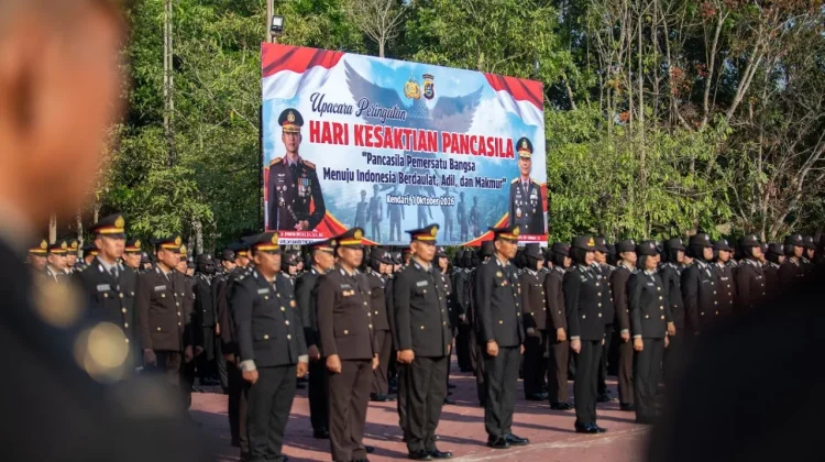 Polda Sultra Gelar Upacara Hari Kesaktian Pancasila 2026