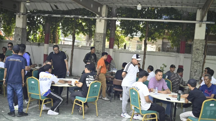 Kemenkum Sultra Gelar Pertandingan Domino Antar Pegawai