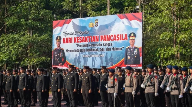 Polda Sultra Peringati Hari Kesaktian Pancasila, Tekankan Nilai Persatuan