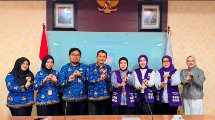 TP Posyandu dan DPMD Konsel Konsultasi SPM Posyandu ke Dirjen Bina Pemdes
