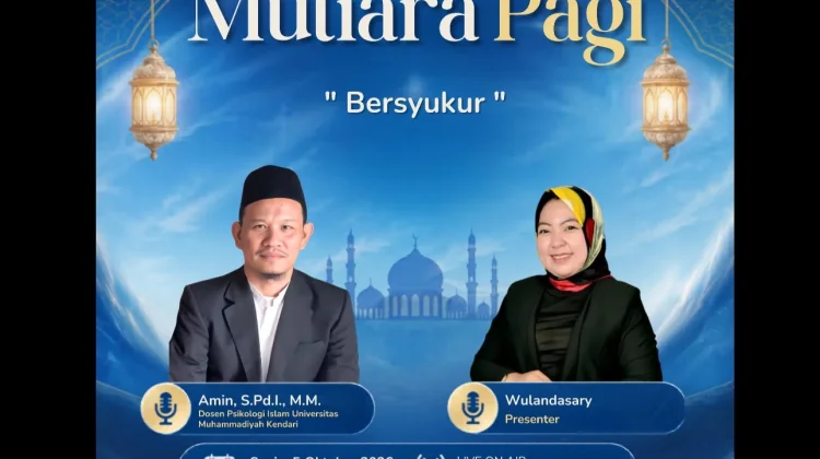 Mutiara Pagi: Bersyukur Adalah Cara Menjaga Hati Tetap Tenang