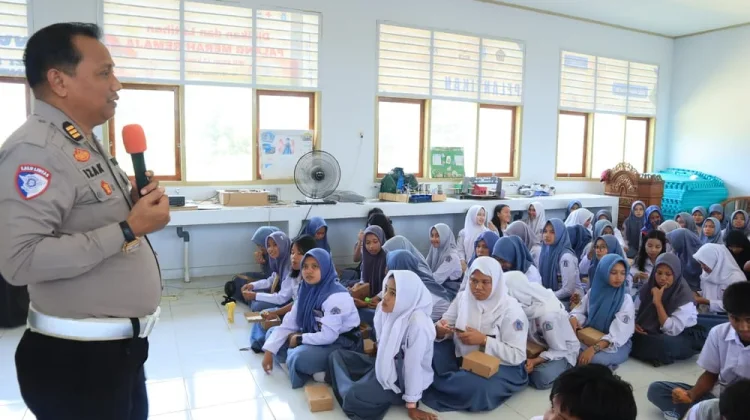 Police Go to School, Ditlantas Polda Sultra Edukasi Pelajar