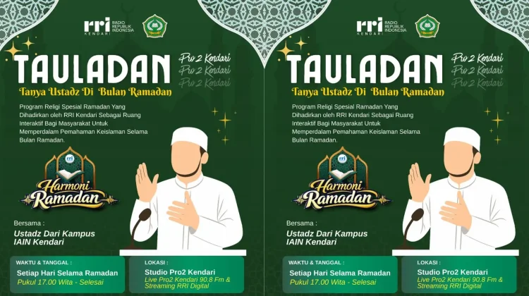 Ngabuburit Bareng “TAULADAN” di RRI Pro 2 Kendari