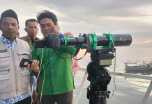 Rukyatul Hilal, Kemenag Sultra Sebut Belum Terlihat