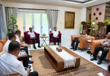 Gubernur Sultra Temui Mendagri Bahas Pulau Kawi-kawia