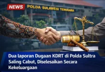 Dua Laporan Dugaan KDRT di Polda Sultra Diselesaikan Secara Keluarga
