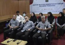 Kemenkum Sultra Ikuti Diseminasi Pedoman SPAK, SPKP, dan SKM