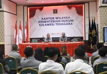 Kakanwil Kemenkum Sultra Beri Arahan Strategis ke P3H
