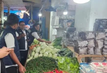 Satgas Pangan Polda Sultra Pantau Harga Bahan Pokok di Pasar Baruga