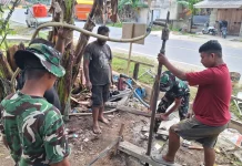 Atasi Kesulitan Warga, TNI Gencarkan Pengeboran Air Bersih