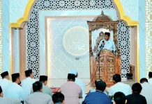 Wagub Sultra Hugua Gelar Safari Ramadan di Konawe Selatan