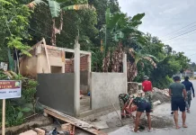 Fasilitas Sanitasi Sambuli Kini Bersih Berkat Satgas TMMD