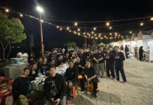 Silaturahmi Vendor Kendari Bukber di Anjungan Teluk Kendari