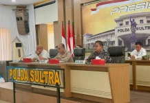 Wakapolda Sultra Pimpin Rakor Operasi Ketupat Anoa 2026