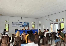 Kemenkum Sultra Lakukan Pendampingan Pengisian Laporan Posbankum di Puriala