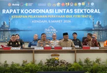 Kapolda Sultra Pimpin Rakor Pelayanan Idul Fitri 1447 H