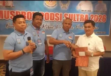 Martin Effendi Patulak Pimpin PODSI Sultra, Janji Bangkitkan Dayung