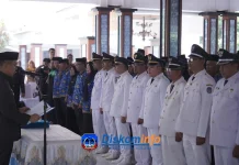 Bupati Kolaka Lantik 98 Pejabat Struktural