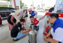 Pasokan BBM di SPBU Kendari Terpantau Aman jelang Idul Fitri