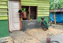 Sentuhan Akhir Satgas TMMD 127, Wujudkan Rumah Layak Huni bagi Warga Kendari