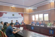 Kemenkum Sultra Harmonisasi Raperbub Konawe Selatan