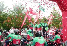 Telkomsel dan Grab Kolaborasi 2.200 Driver di Sulawesi