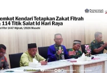 Pemkot Kendari Siapkan 114 Titik Salat Idul Fitri