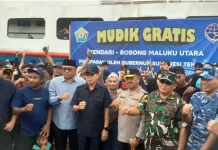 Gubernur Sultra Berangkatkan Pemudik Gratis Tujuan Bobong Maluku Utara