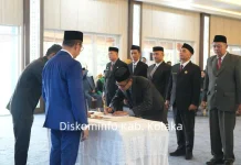 Bupati Kolaka Lantik Delapan Pejabat Pimpinan Tinggi Pratama