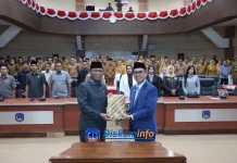 Bupati Kolaka Serahkan LKPJ Tahun Anggaran 2025 pada Rapat Paripurna DPRD